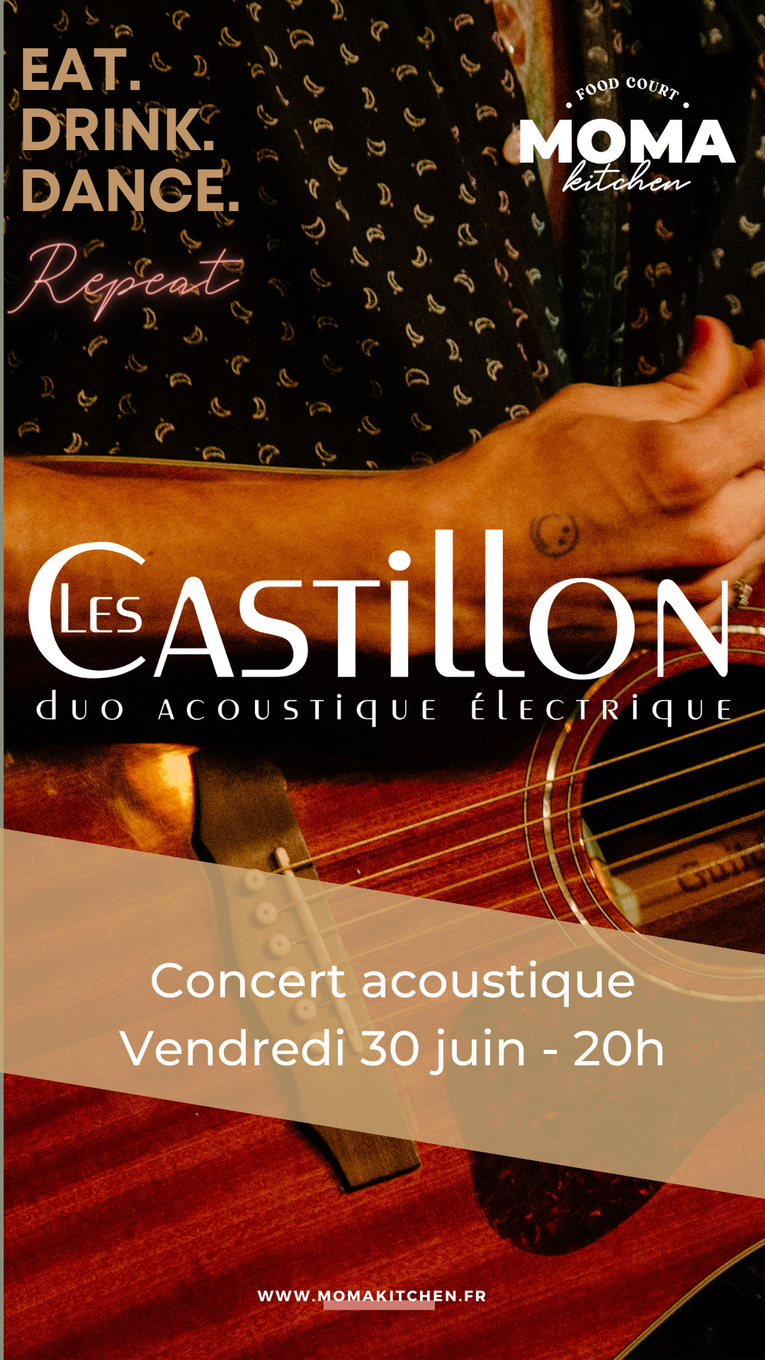 Concert acoustique Les Castillons
