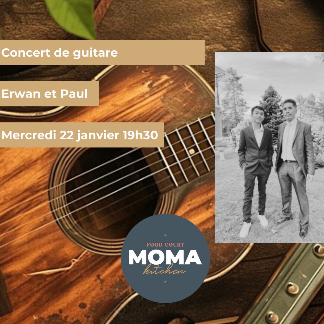 Concert de guitare le 22 janvier!