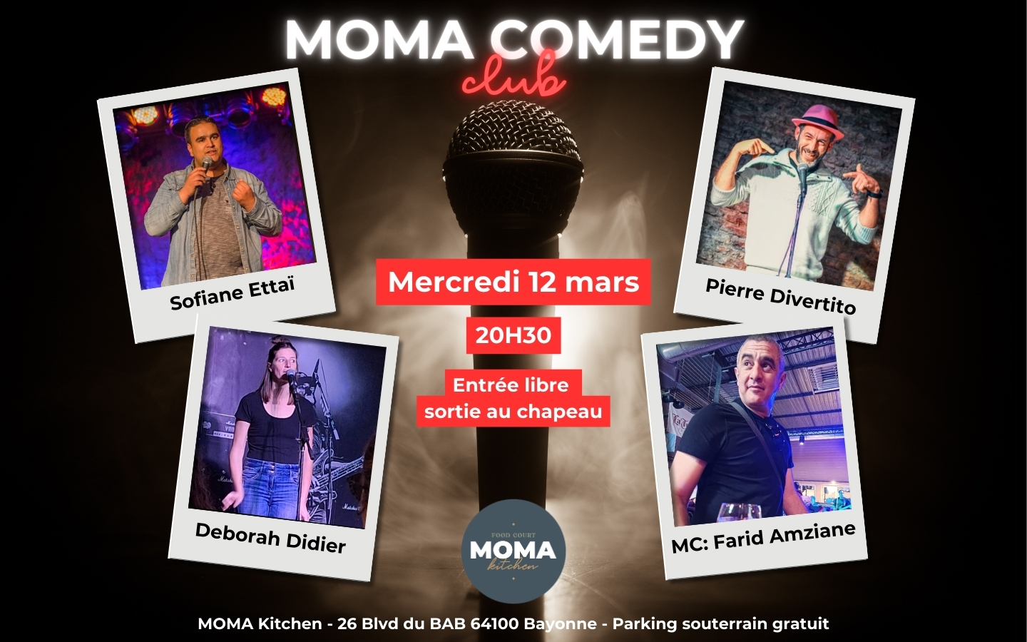 MOMA COMEDY club