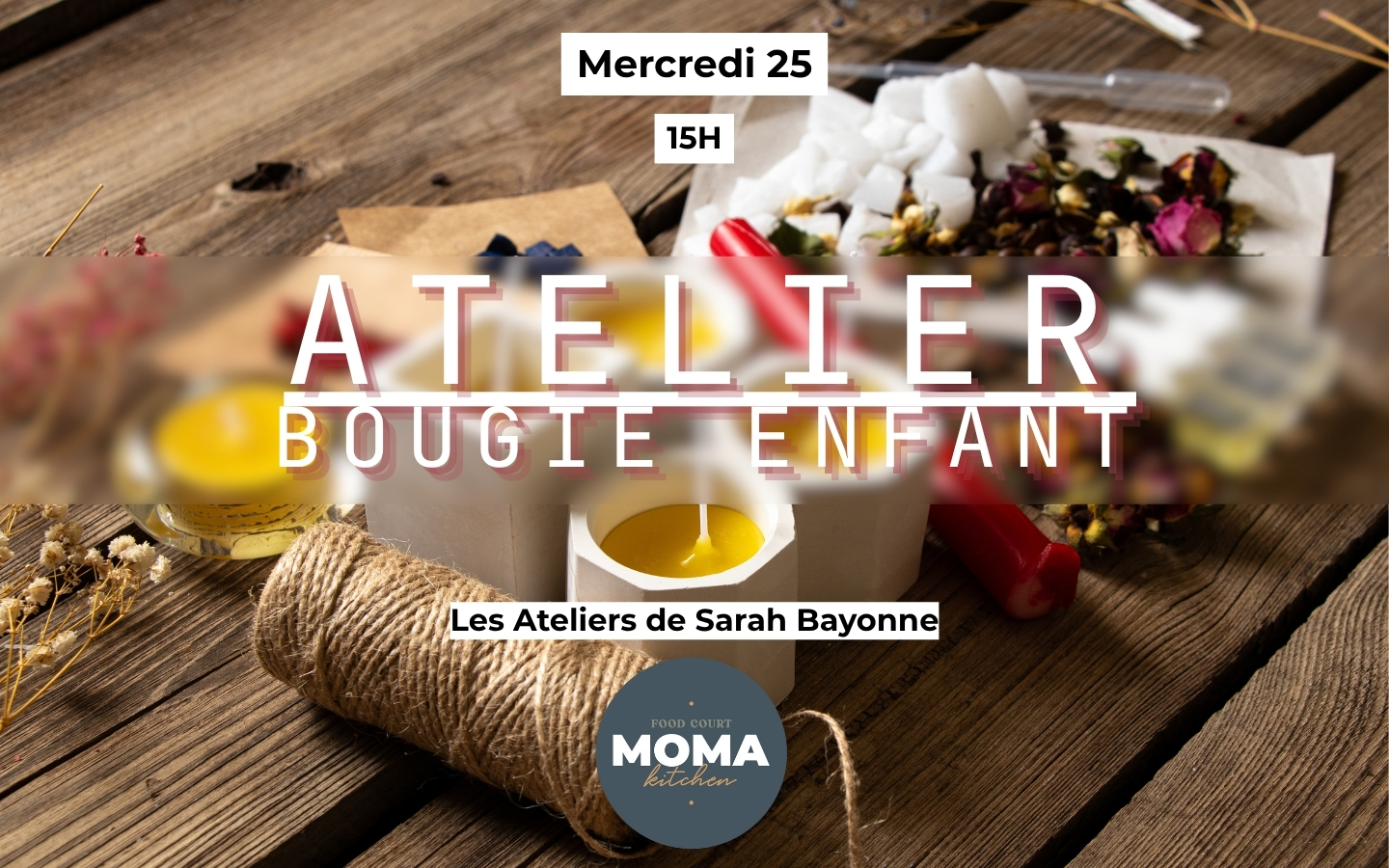 Atelier bougie enfant
