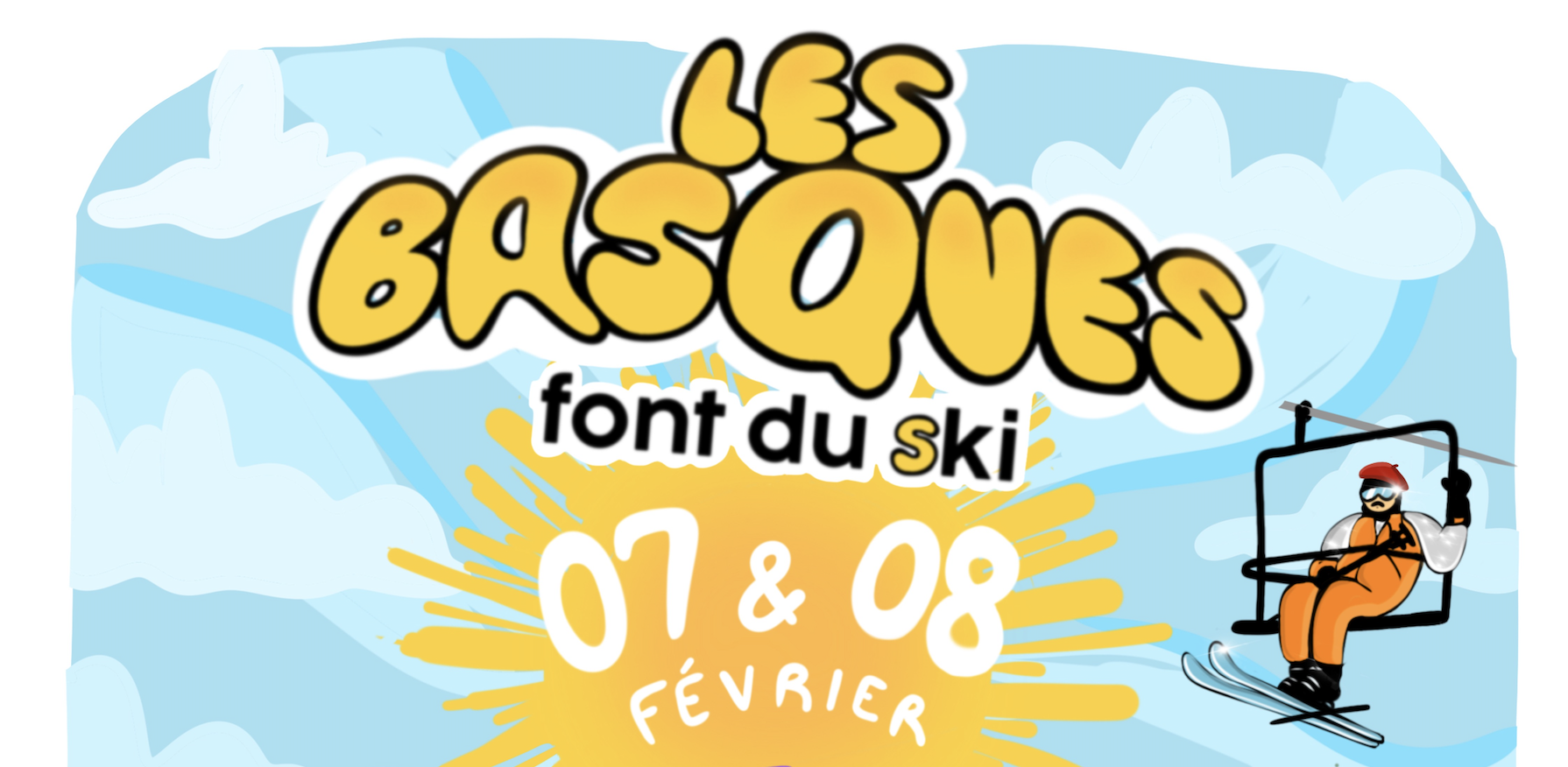 Les basques font du ski